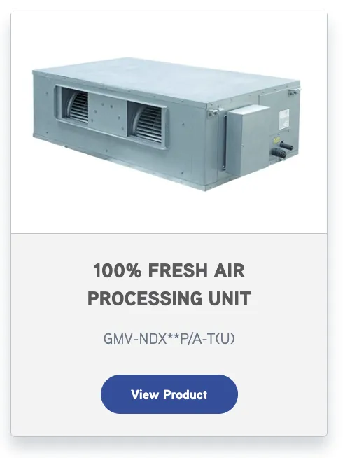 Indoor air quality fresh air processor